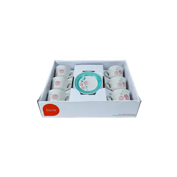 Aparelho Chá Oxford 2X12 Peças Bloom