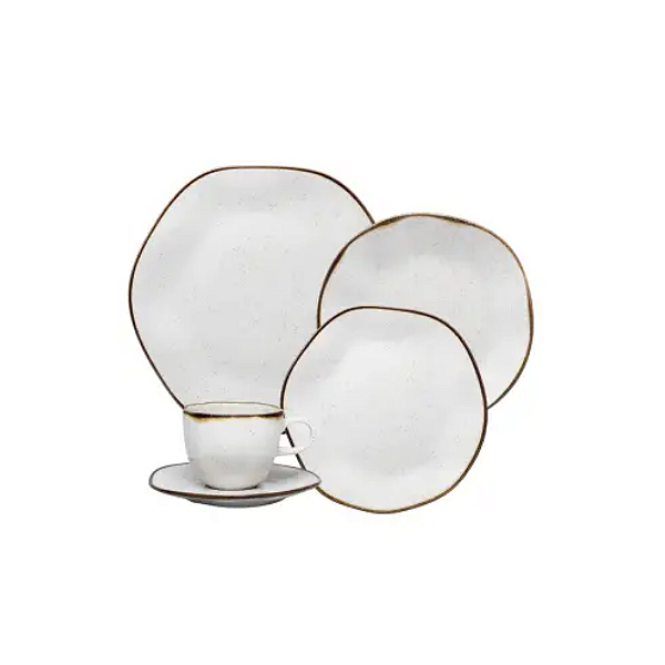 Aparelho Jantar/Chá Porcelana 20 Peças Maresia