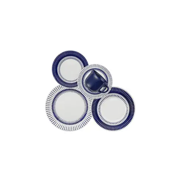 Aparelho Jantar Louça 20 Peças Donna Colb