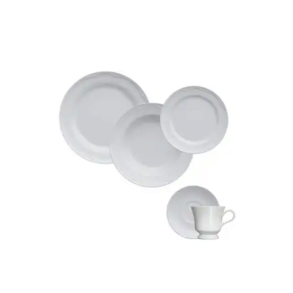 Aparelho Jantar Porcelana 20 Peças Cottage