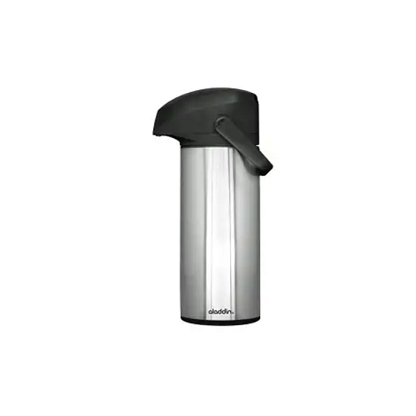 Garrafa Térmica Aladdin Inox 1L com Pressão – Conservação de Bebidas Quentes e Frias