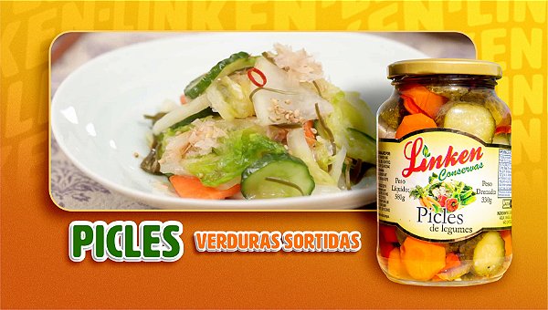 Picles de Legumes Linken Conservas
