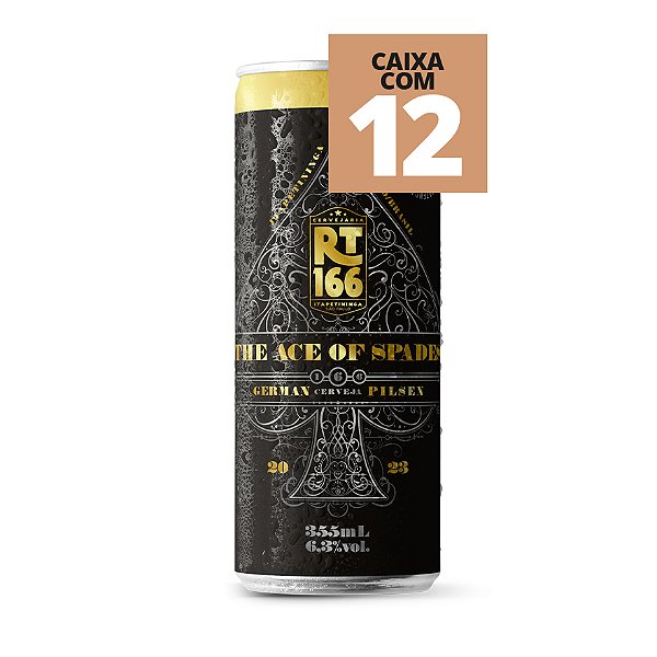 The Ace of Spades - German Pilsen 355mL - Pack 12