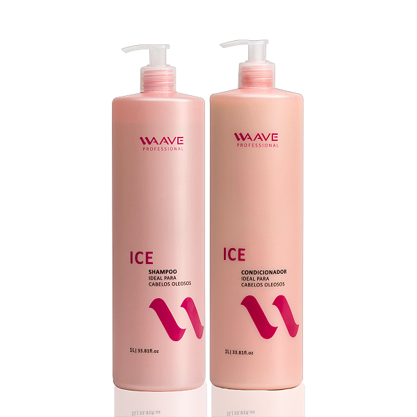 Kit Anti-Oleosidade e Refrescância Ice Waave 1L