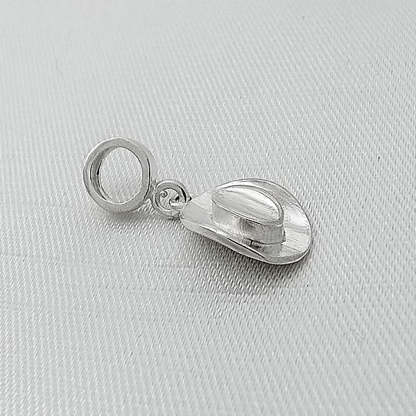 Berloque Chapéu - Prata