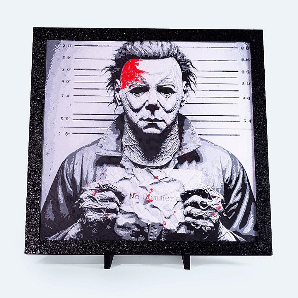 Quadro Sem Comentários — Placa Decorativa 3D em Relevo 20x20 cm
