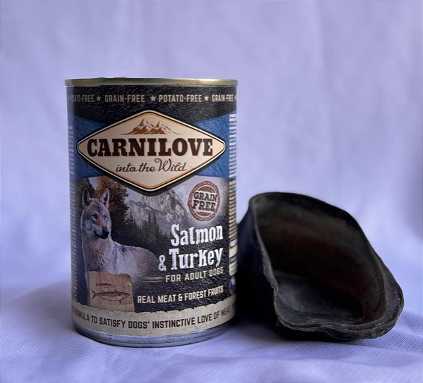 Alimento Úmido Carnilove + Casco Bovino