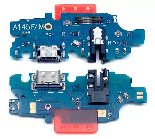 DOCK SUB PLACA CONECTOR DE CARGA SAMSUNG A14 4G COM CI