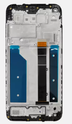 FRONTAL TELA DISPLAY LG K61 COM ARO LCD