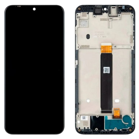 FRONTAL TELA DISPLAY MOTOROLA MOTO E6 PLUS LCD COM ARO