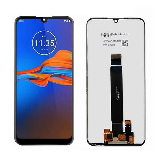 FRONTAL TELA DISPLAY MOTOROLA MOTO E6 PLUS SEM ARO LCD