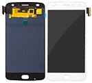 FRONTAL TELA DISPLAY MOTOROLA MOTO Z2 PLAY BRANCO SEM ARO OLED