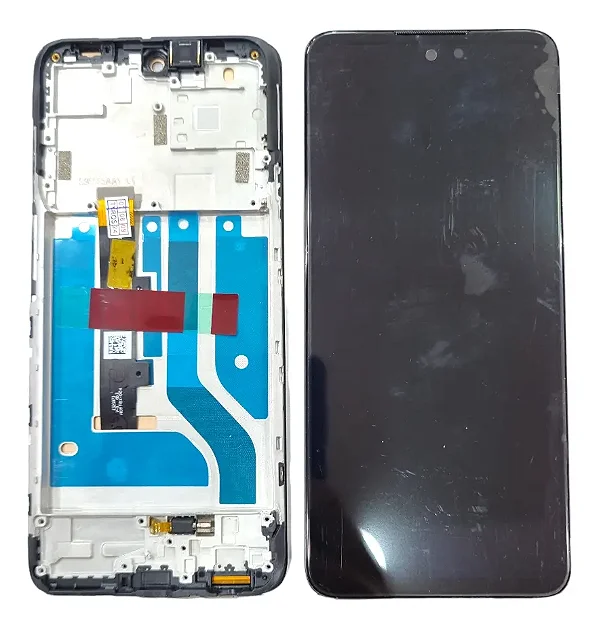 FRONTAL TELA DISPLAY MOTOROLA MOTO EDGE 20 LITE AMOLED COM ARO