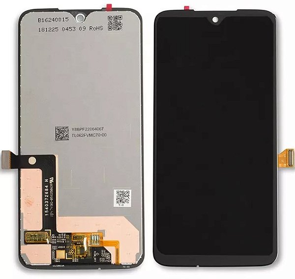 FRONTAL TELA DISPLAY MOTOROLA MOTO G7 / G7 PLUS LCD SEM ARO