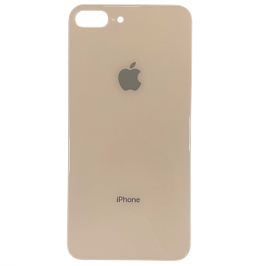 TAMPA VIDRO TRASEIRO APPLE IPHONE 8 DOURADO