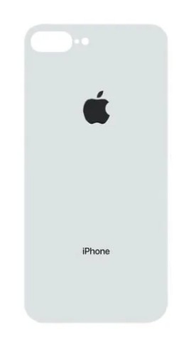 TAMPA VIDRO TRASEIRO APPLE IPHONE 8 PLUS BRANCO