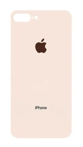 TAMPA VIDRO TRASEIRO APPLE IPHONE 8 PLUS DOURADO