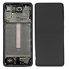 FRONTAL TELA DISPLAY SAMSUNG A33 5G COM ARO GRAFITE OLED