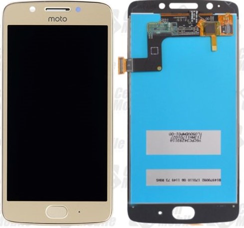 FRONTAL TELA DISPLAY MOTOROLA MOTO G5 DOURADO SEM ARO LCD