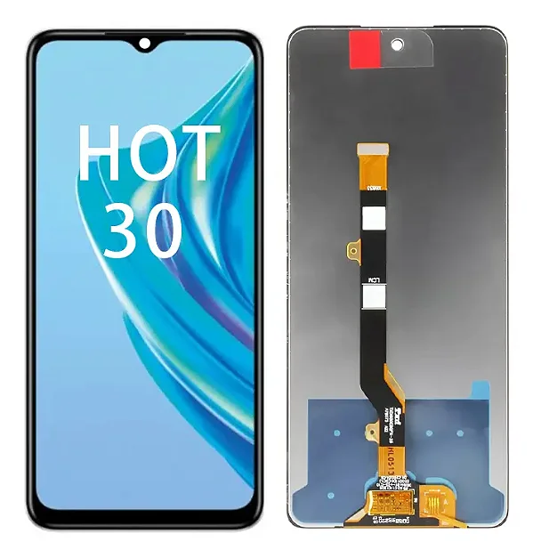 FRONTAL TELA DISPLAY INFINIX HOT 30 4G / HOT 30 5G / NOTE 30 / NOTE 30 5G / NOTE 40X / HOT 40 / HOT 40 PRO X6710 - X6831 - X6832 - X6936 - X6837 - SPARK 10 PRO SEM ARO