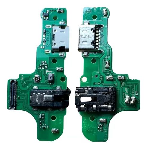 DOCK SUB PLACA CONECTOR DE CARGA SAMSUNG A20S M12 COM CI RESINADO