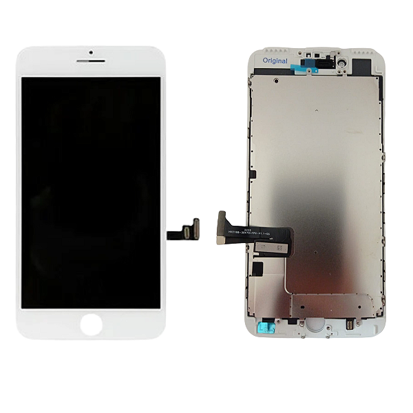 FRONTAL TELA DISPLAY IPHONE 7 PLUS BRANCO VIVID