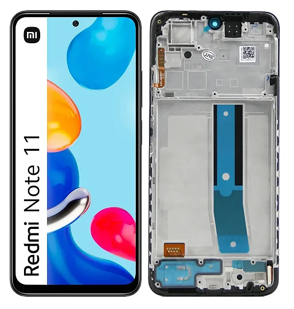 FRONTAL TELA DISPLAY XIAOMI REDMI NOTE 11 4G/ NOTE 11S OLED COM ARO