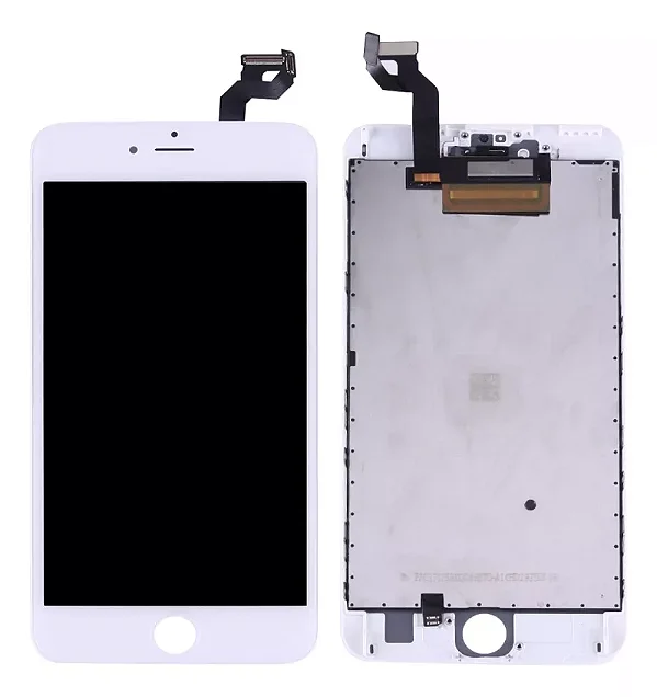 FRONTAL TELA DISPLAY IPHONE 6 PLUS 1° LINHA BRANCO