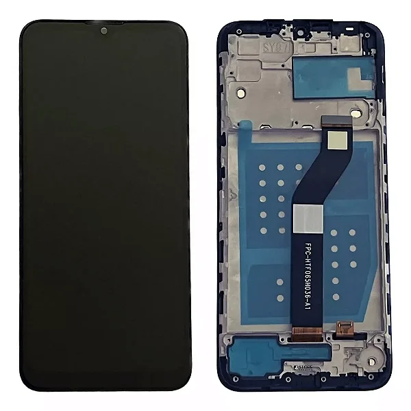 FRONTAL TELA DISPLAY MOTOROLA MOTO G8 POWER LITE COM ARO LCD