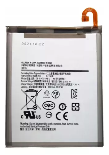 BATERIA SAMSUNG A10 / A750 / M10 EB-BA750ABUN ORIGINAL RETIRADA