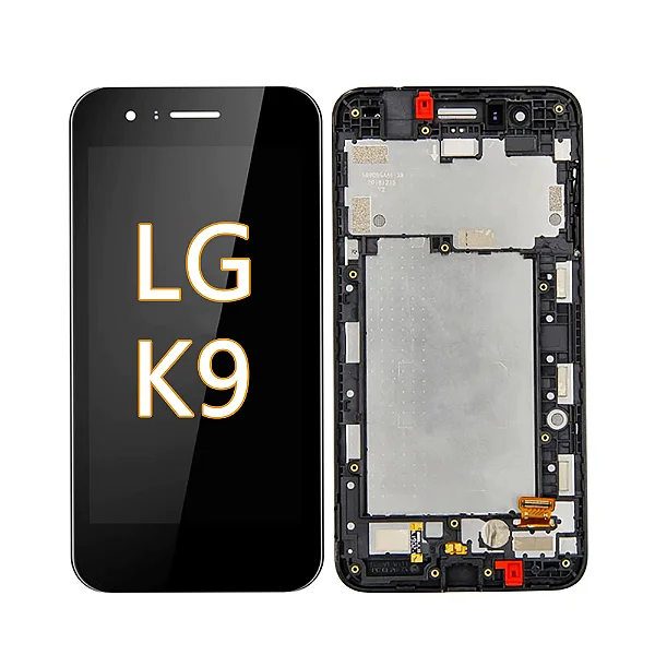 FRONTAL TELA DISPLAY LG K9 COM ARO LCD