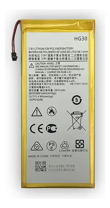 BATERIA MOTOROLA G6 / G5S / G5S Plus HG30 M1