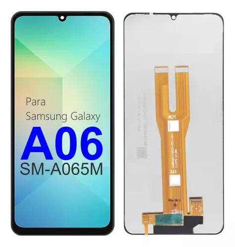 FRONTAL TELA DISPLAY SAMSUNG A06 SEM ARO LCD