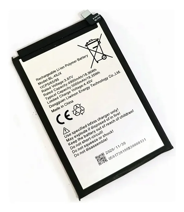 BATERIA INFINIX NOTE 10 PRO / 11 PRO X695 BL-49JX TALENTO