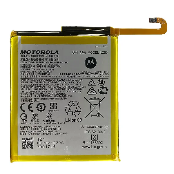 BATERIA MOTOROLA MOTO G100 XT2125 TALENTO
