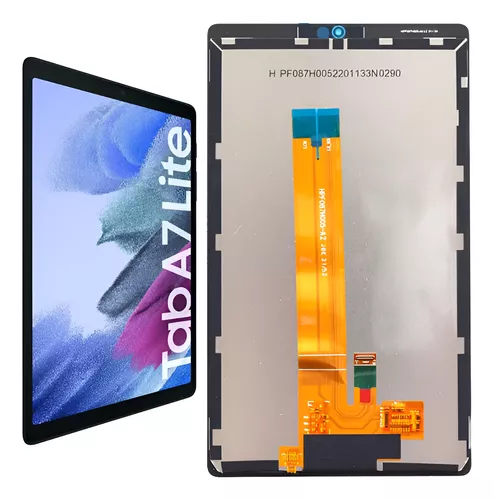 FRONTAL TELA DISPLAY SAMSUNG GALAXY TAB A7 LITE T225 PRETO COM TOUCH