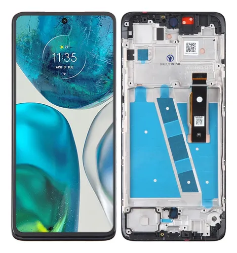 FRONTAL TELA DISPLAY MOTOROLA MOTO G52 COM ARO INCELL