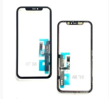 VIDRO TOUCH IPHONE 12 / 12 PRO COM COLA OCA + ARO ( FRAME ) SEM CI