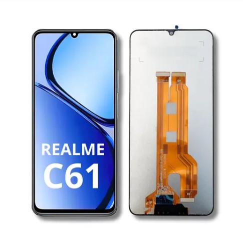 FRONTAL TELA DISPLAY REALME C61 LCD SEM ARO