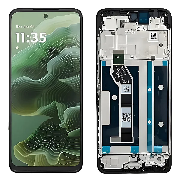 FRONTAL TELA DISPLAY MOTOROLA MOTO G35 5G LCD COM ARO
