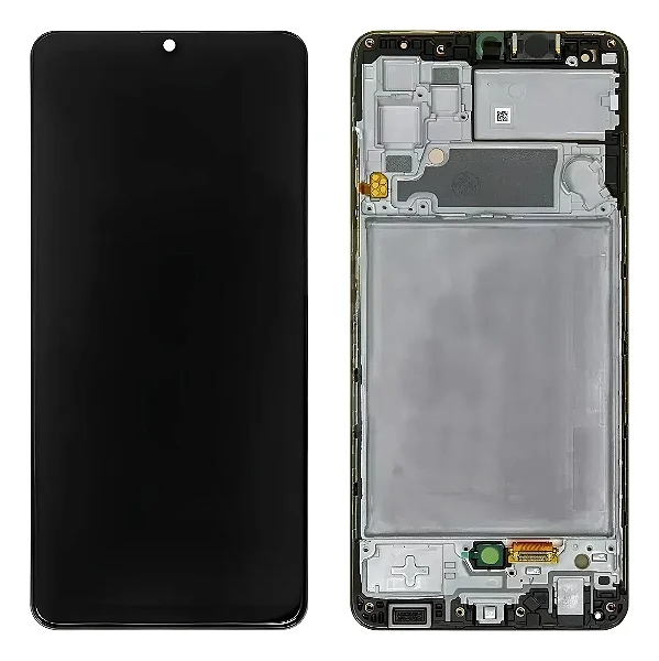 FRONTAL TELA DISPLAY SAMSUNG A32 4G (A325M) OLED PREMIUM DIAMONDS COM ARO