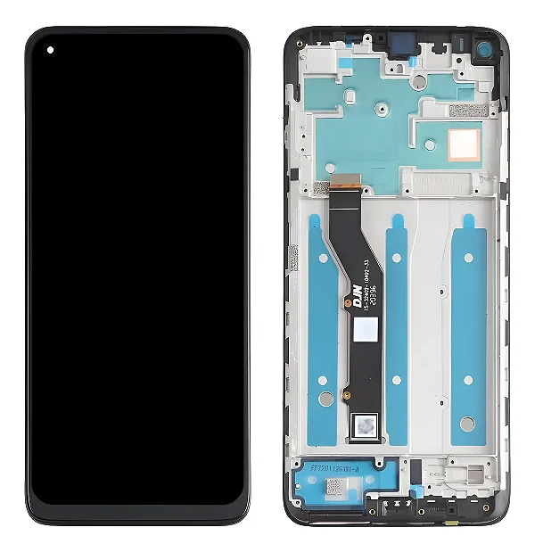 FRONTAL TELA DISPLAY MOTOROLA MOTO G9 PLUS COM ARO