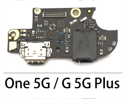 DOCK SUB PLACA CONECTOR DE CARGA MOTOROLA MOTO G5G PLUS COM CI