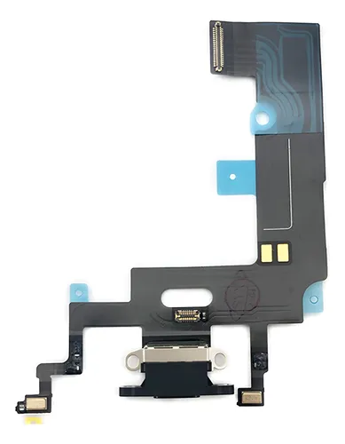 FLEX DOCK SUB PLACA CONECTOR DE CARGA IPHONE XR PRETO