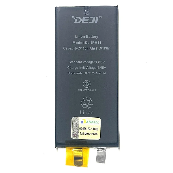 BATERIA APPLE IPHONE 11 SEM FLEX