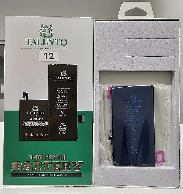 BATERIA IPHONE 12 / 12 PRO SEM FLEX TALENTO