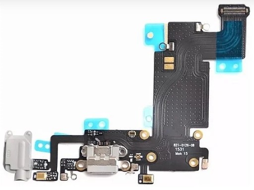 DOCK FLEX DE CARGA APPLE IPHONE 7G BRANCO RESINADO