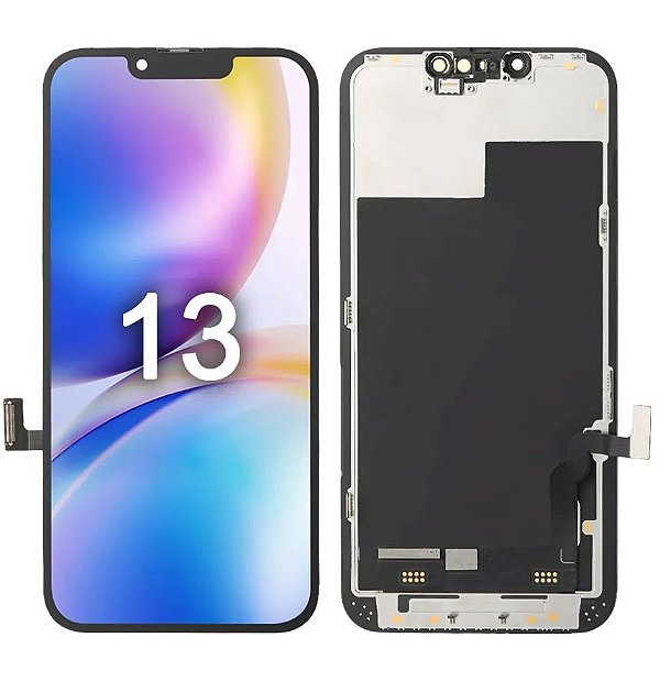 FRONTAL TELA DISPLAY IPHONE 13 OLED DD TROCA CI