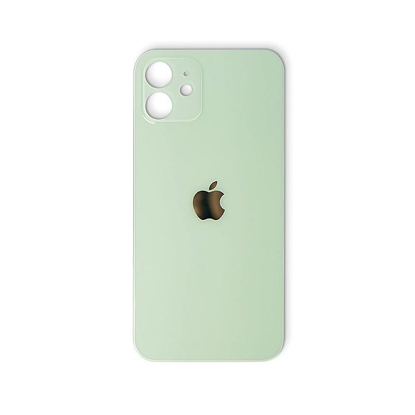 TAMPA VIDRO TRASEIRO APPLE IPHONE 12 VERDE