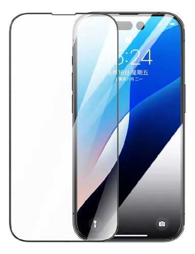 PELICULA FRONTAL TELA IPHONE 16 PRO 3D